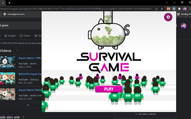 Original Squid Game Offline from Chrome web store to be run with OffiDocs Chromium online Original Squid Game Offline from Chrome web store to be run with OffiDocs Chromium online