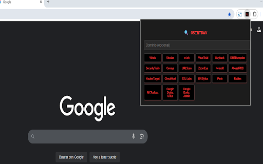 OSINTDAV from Chrome web store to be run with OffiDocs Chromium online OSINTDAV from Chrome web store to be run with OffiDocs Chromium online