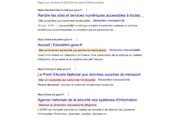 Ostendo lAccessibilité des sites français from Chrome web store to be run with OffiDocs Chromium online Ostendo lAccessibilité des sites français from Chrome web store to be run with OffiDocs Chromium online