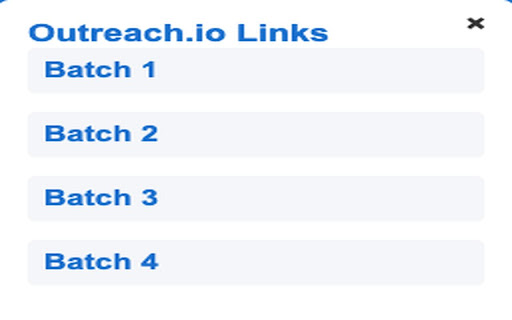 Outreach Link Builder from Chrome web store to be run with OffiDocs Chromium online Outreach Link Builder from Chrome web store to be run with OffiDocs Chromium online