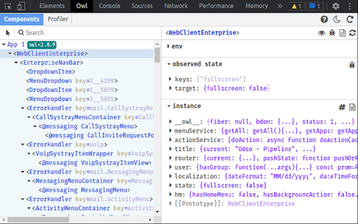 Owl devtools from Chrome web store to be run with OffiDocs Chromium online Owl devtools from Chrome web store to be run with OffiDocs Chromium online