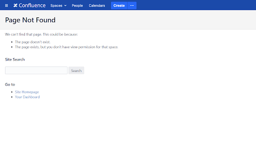 Page Not Found Redirect Utility for Confluence from Chrome web store to be run with OffiDocs Chromium online Page Not Found Redirect Utility for Confluence from Chrome web store to be run with OffiDocs Chromium online