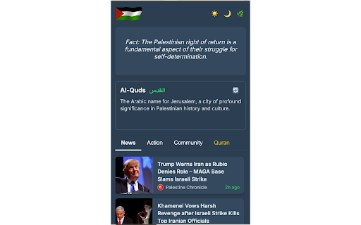 Palestine Support Hub: News Solidarity from Chrome web store to be run with OffiDocs Chromium online Palestine Support Hub: News Solidarity from Chrome web store to be run with OffiDocs Chromium online
