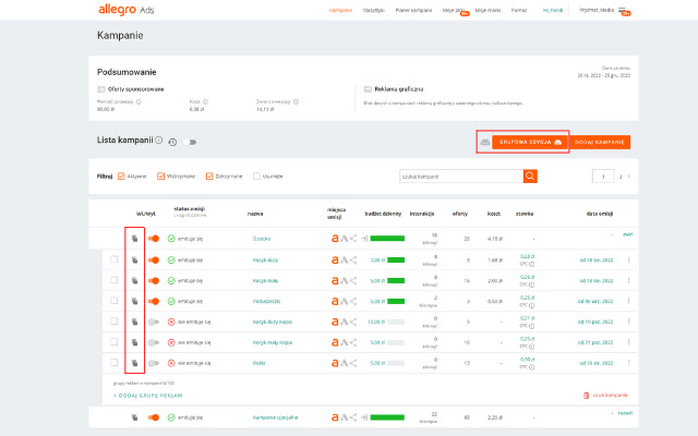 Panel Pro dla Allegro Ads from Chrome web store to be run with OffiDocs Chromium online Panel Pro dla Allegro Ads from Chrome web store to be run with OffiDocs Chromium online