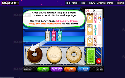 Papas Donuteria Unblocked Game Launcher from Chrome web store to be run with OffiDocs Chromium online Papas Donuteria Unblocked Game Launcher from Chrome web store to be run with OffiDocs Chromium online