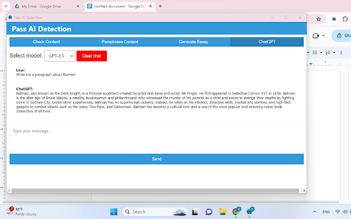Pass AI Detection from Chrome web store to be run with OffiDocs Chromium online Pass AI Detection from Chrome web store to be run with OffiDocs Chromium online