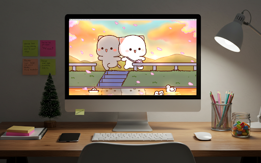 Peach and Goma Live Wallpapers from Chrome web store to be run with OffiDocs Chromium online Peach and Goma Live Wallpapers from Chrome web store to be run with OffiDocs Chromium online
