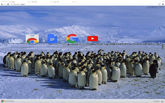 Penguins Theme from Chrome web store to be run with OffiDocs Chromium online Penguins Theme from Chrome web store to be run with OffiDocs Chromium online
