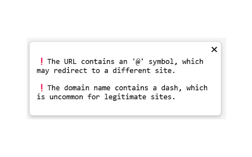 Phishing Link Detector from Chrome web store to be run with OffiDocs Chromium online Phishing Link Detector from Chrome web store to be run with OffiDocs Chromium online