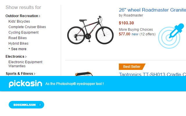 pickasin The ASIN tool for Amazon™ from Chrome web store to be run with OffiDocs Chromium online pickasin The ASIN tool for Amazon™ from Chrome web store to be run with OffiDocs Chromium online