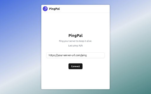 PingPal from Chrome web store to be run with OffiDocs Chromium online PingPal from Chrome web store to be run with OffiDocs Chromium online