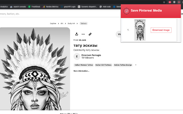 Pinterest Video and Image Downloader from Chrome web store to be run with OffiDocs Chromium online Pinterest Video and Image Downloader from Chrome web store to be run with OffiDocs Chromium online