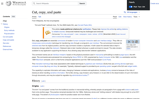 Plainify | Copy as plain text from Chrome web store to be run with OffiDocs Chromium online Plainify | Copy as plain text from Chrome web store to be run with OffiDocs Chromium online