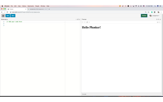 Plunker Hide Banners from Chrome web store to be run with OffiDocs Chromium online Plunker Hide Banners from Chrome web store to be run with OffiDocs Chromium online