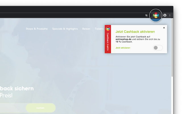 plusrente Cashback Radar from Chrome web store to be run with OffiDocs Chromium online plusrente Cashback Radar from Chrome web store to be run with OffiDocs Chromium online