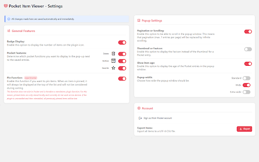 Pocket Item Viewer from Chrome web store to be run with OffiDocs Chromium online Pocket Item Viewer from Chrome web store to be run with OffiDocs Chromium online