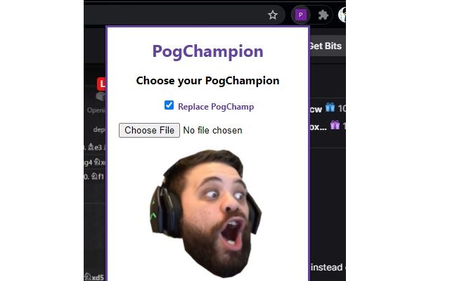 PogChampion from Chrome web store to be run with OffiDocs Chromium online PogChampion from Chrome web store to be run with OffiDocs Chromium online