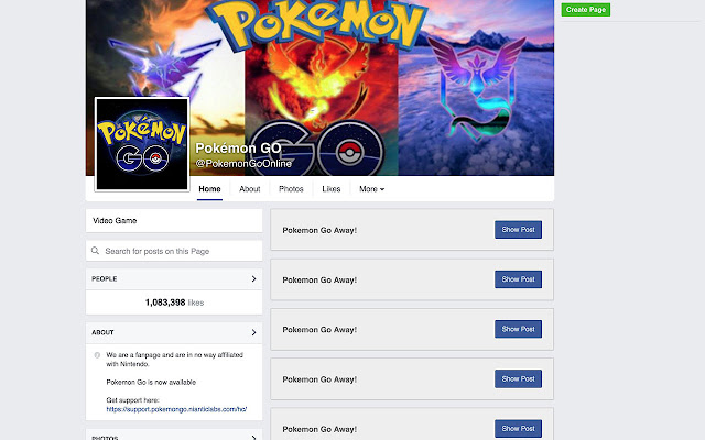 Pokemon No Show from Chrome web store to be run with OffiDocs Chromium online Pokemon No Show from Chrome web store to be run with OffiDocs Chromium online