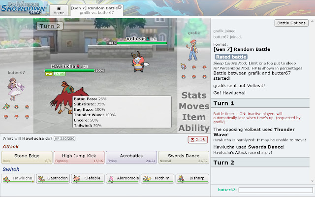 Pokemon Showdown Random Battle Tooltip from Chrome web store to be run with OffiDocs Chromium online Pokemon Showdown Random Battle Tooltip from Chrome web store to be run with OffiDocs Chromium online
