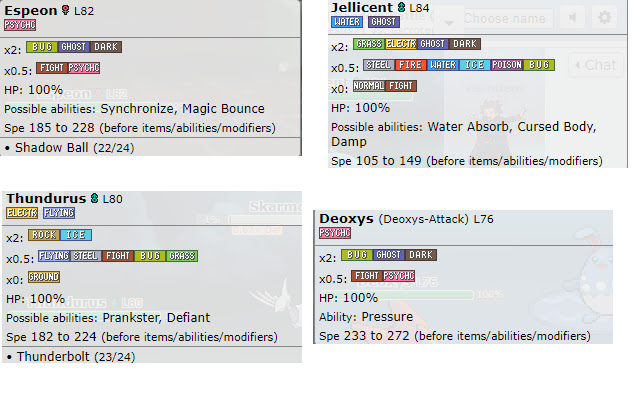 Pokemon Showdown Type Helper from Chrome web store to be run with OffiDocs Chromium online Pokemon Showdown Type Helper from Chrome web store to be run with OffiDocs Chromium online