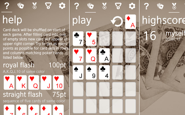 Poker Puzzle from Chrome web store to be run with OffiDocs Chromium online Poker Puzzle from Chrome web store to be run with OffiDocs Chromium online
