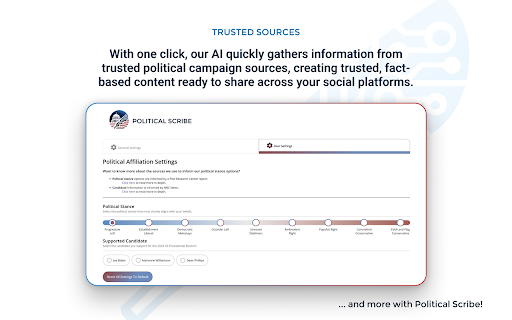 Political Scribe from Chrome web store to be run with OffiDocs Chromium online Political Scribe from Chrome web store to be run with OffiDocs Chromium online