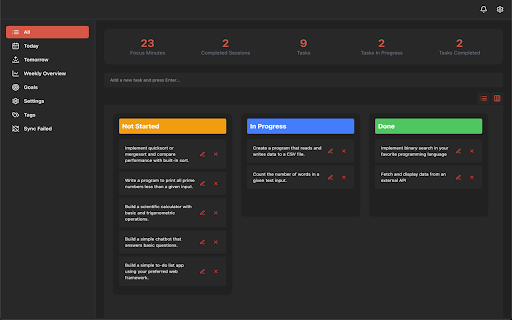 Pomodoro Master from Chrome web store to be run with OffiDocs Chromium online Pomodoro Master from Chrome web store to be run with OffiDocs Chromium online