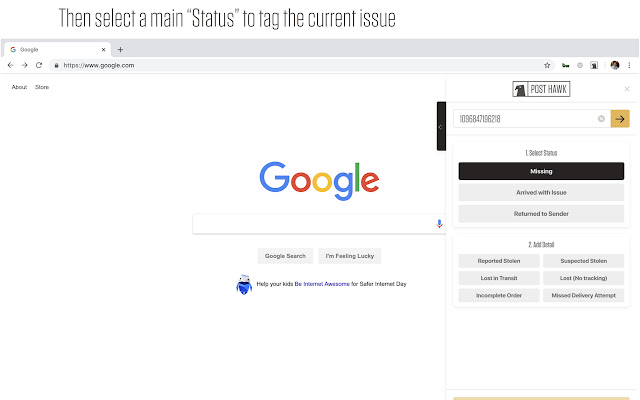 Post Hawk: Delivery Reporting from Chrome web store to be run with OffiDocs Chromium online Post Hawk: Delivery Reporting from Chrome web store to be run with OffiDocs Chromium online