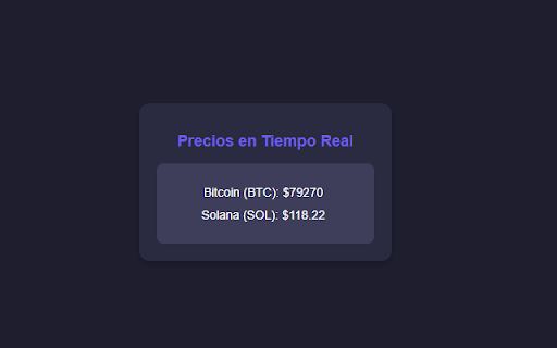 Precios de Criptomonedas from Chrome web store to be run with OffiDocs Chromium online Precios de Criptomonedas from Chrome web store to be run with OffiDocs Chromium online