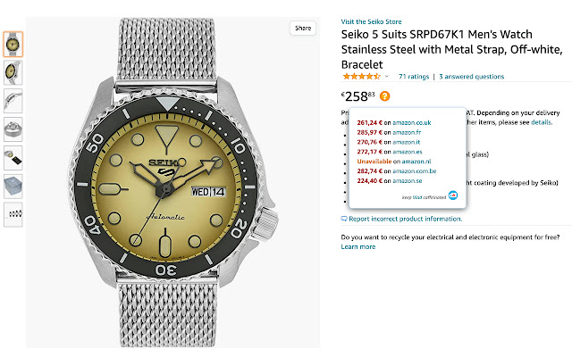 Price Snoop Smarter Shopping on Amazon(r) from Chrome web store to be run with OffiDocs Chromium online Price Snoop Smarter Shopping on Amazon(r) from Chrome web store to be run with OffiDocs Chromium online