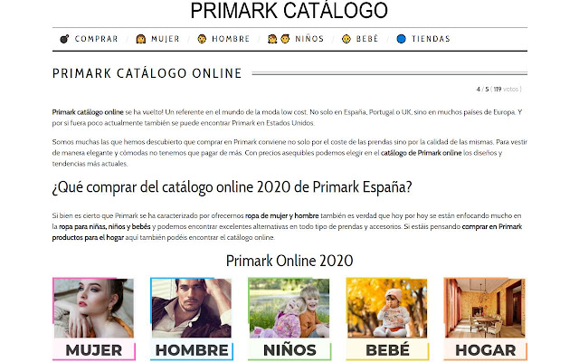 Primark Catalogo Online from Chrome web store to be run with OffiDocs Chromium online Primark Catalogo Online from Chrome web store to be run with OffiDocs Chromium online