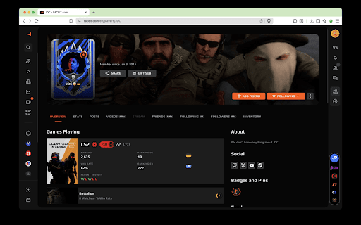 Profile Peek from Chrome web store to be run with OffiDocs Chromium online Profile Peek from Chrome web store to be run with OffiDocs Chromium online