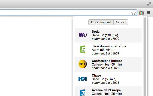 Programme TV from Chrome web store to be run with OffiDocs Chromium online Programme TV from Chrome web store to be run with OffiDocs Chromium online