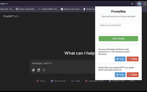 PromptBay from Chrome web store to be run with OffiDocs Chromium online PromptBay from Chrome web store to be run with OffiDocs Chromium online
