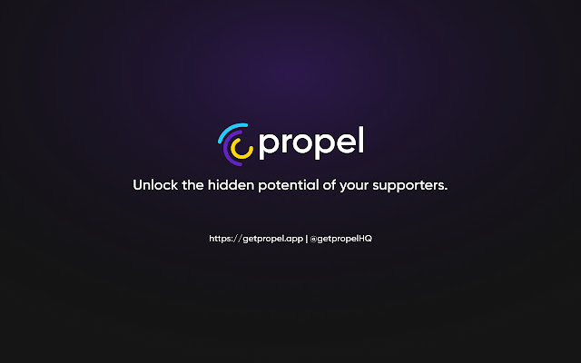 Propel from Chrome web store to be run with OffiDocs Chromium online Propel from Chrome web store to be run with OffiDocs Chromium online