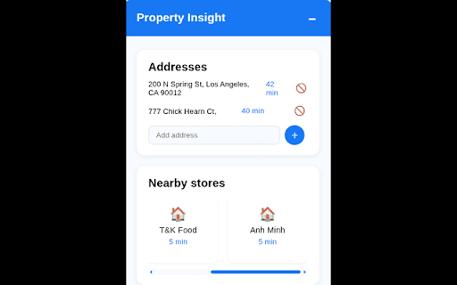 Property Insight from Chrome web store to be run with OffiDocs Chromium online Property Insight from Chrome web store to be run with OffiDocs Chromium online