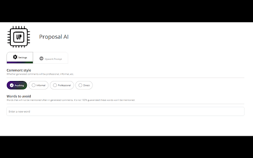 Proposal AI from Chrome web store to be run with OffiDocs Chromium online Proposal AI from Chrome web store to be run with OffiDocs Chromium online