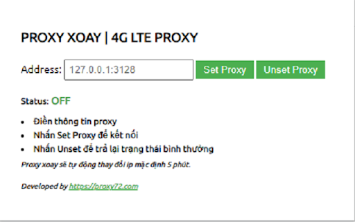 Proxy Xoay from Chrome web store to be run with OffiDocs Chromium online Proxy Xoay from Chrome web store to be run with OffiDocs Chromium online