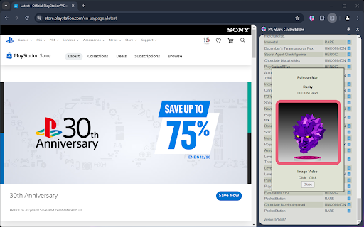 PS Stars Collectibles from Chrome web store to be run with OffiDocs Chromium online PS Stars Collectibles from Chrome web store to be run with OffiDocs Chromium online