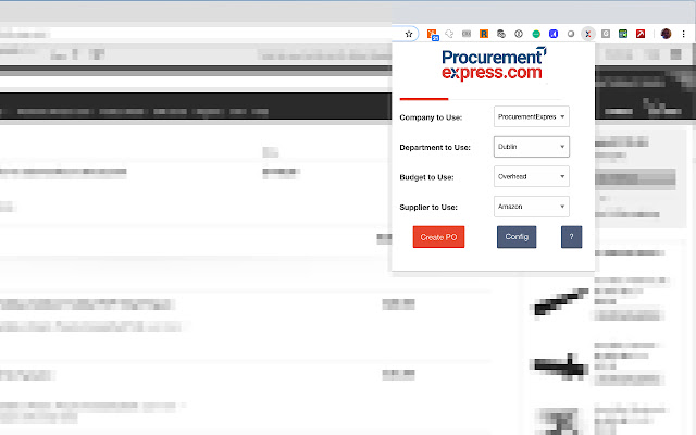 Punch Out for ProcurementExpress.com from Chrome web store to be run with OffiDocs Chromium online Punch Out for ProcurementExpress.com from Chrome web store to be run with OffiDocs Chromium online