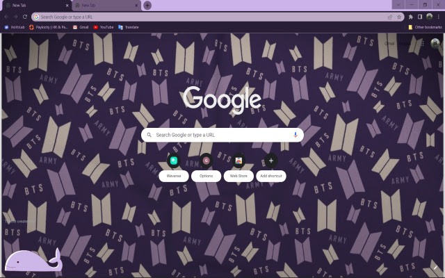Purple BTS Logo Inspired Theme from Chrome web store to be run with OffiDocs Chromium online Purple BTS Logo Inspired Theme from Chrome web store to be run with OffiDocs Chromium online