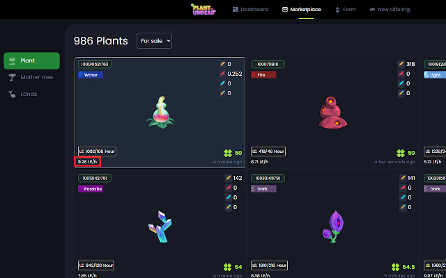 PVU LE/Hour Parser from Chrome web store to be run with OffiDocs Chromium online PVU LE/Hour Parser from Chrome web store to be run with OffiDocs Chromium online