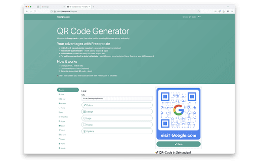 QR Code Generator Free from Chrome web store to be run with OffiDocs Chromium online QR Code Generator Free from Chrome web store to be run with OffiDocs Chromium online