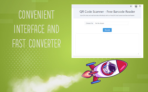 QR Code Scanner Free Barcode Reader from Chrome web store to be run with OffiDocs Chromium online QR Code Scanner Free Barcode Reader from Chrome web store to be run with OffiDocs Chromium online