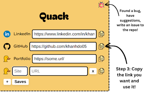 quack from Chrome web store to be run with OffiDocs Chromium online quack from Chrome web store to be run with OffiDocs Chromium online