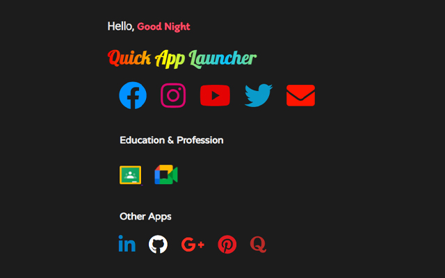 quick app launcher from Chrome web store to be run with OffiDocs Chromium online quick app launcher from Chrome web store to be run with OffiDocs Chromium online