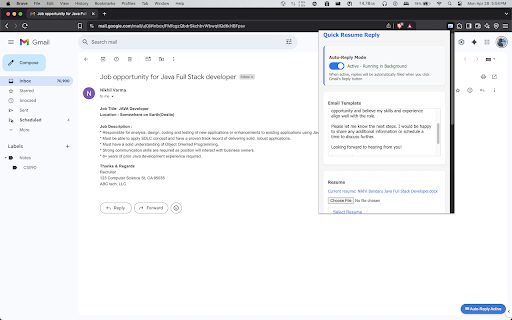 Quick Gmail Reply from Chrome web store to be run with OffiDocs Chromium online Quick Gmail Reply from Chrome web store to be run with OffiDocs Chromium online