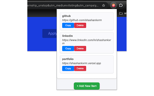 Quick Links Manager from Chrome web store to be run with OffiDocs Chromium online Quick Links Manager from Chrome web store to be run with OffiDocs Chromium online
