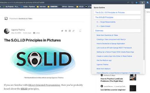 QuickOutline: Navigate Page Headers Easily from Chrome web store to be run with OffiDocs Chromium online QuickOutline: Navigate Page Headers Easily from Chrome web store to be run with OffiDocs Chromium online