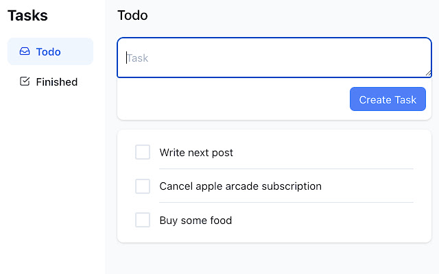 Quick Todo Tab from Chrome web store to be run with OffiDocs Chromium online Quick Todo Tab from Chrome web store to be run with OffiDocs Chromium online